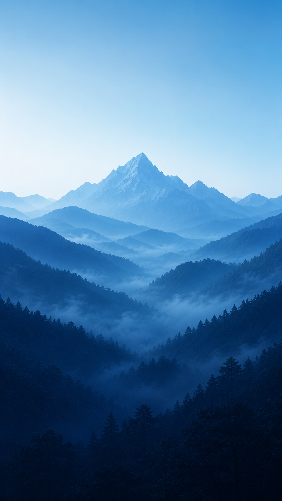 Rain on the mountains